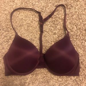 Maroon bra